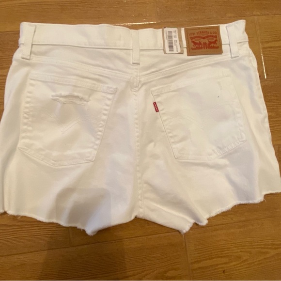 White high rise cut off shorts eras tour swift - Picture 4 of 6